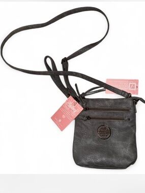 Stone Mountain Stone River Vinyl N/S 3-Bagger-CROSSBODY WRISTLET  POUCH